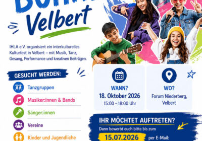 Herzliche Einladung zur BUNTEN BÜHNE VELBERT 2026